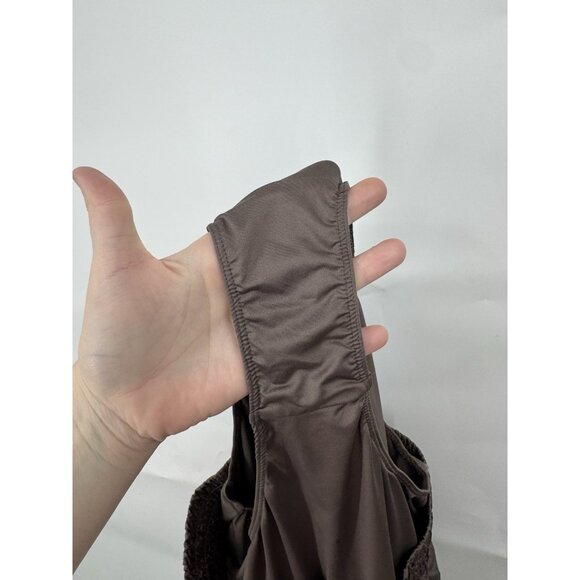 Free People Movement Long Shot Shorts Women Medium Brown Athletic Tennis - Picture 10 of 11